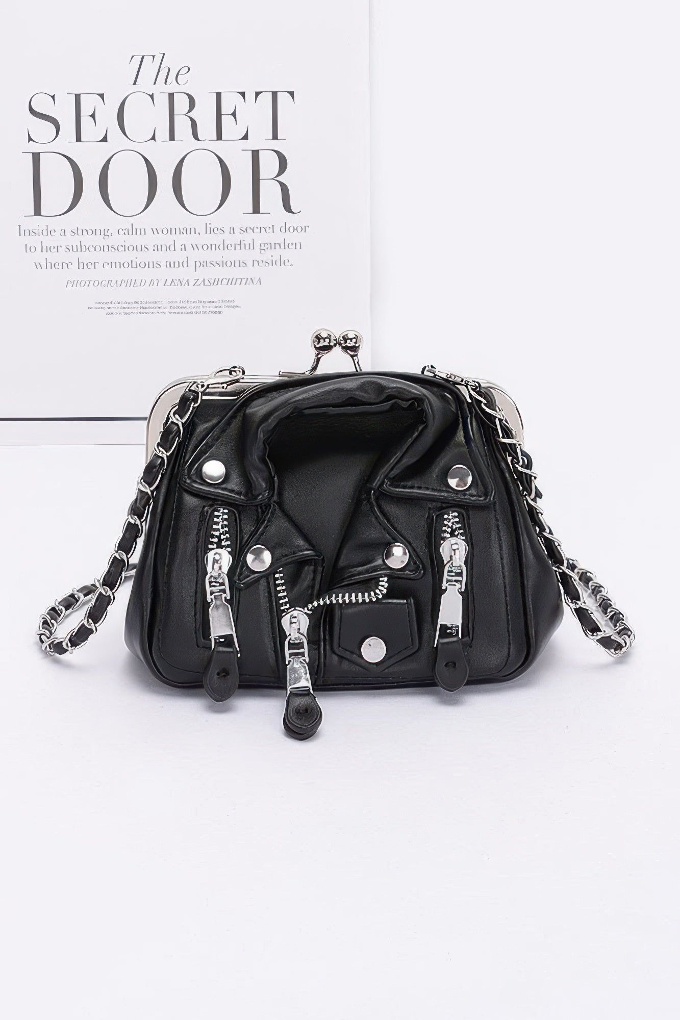 TRIBECA Jacket-Style Crossbody Bag