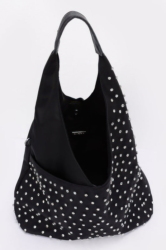 Nolita Rhinestone Studded Bindle Bag Set
