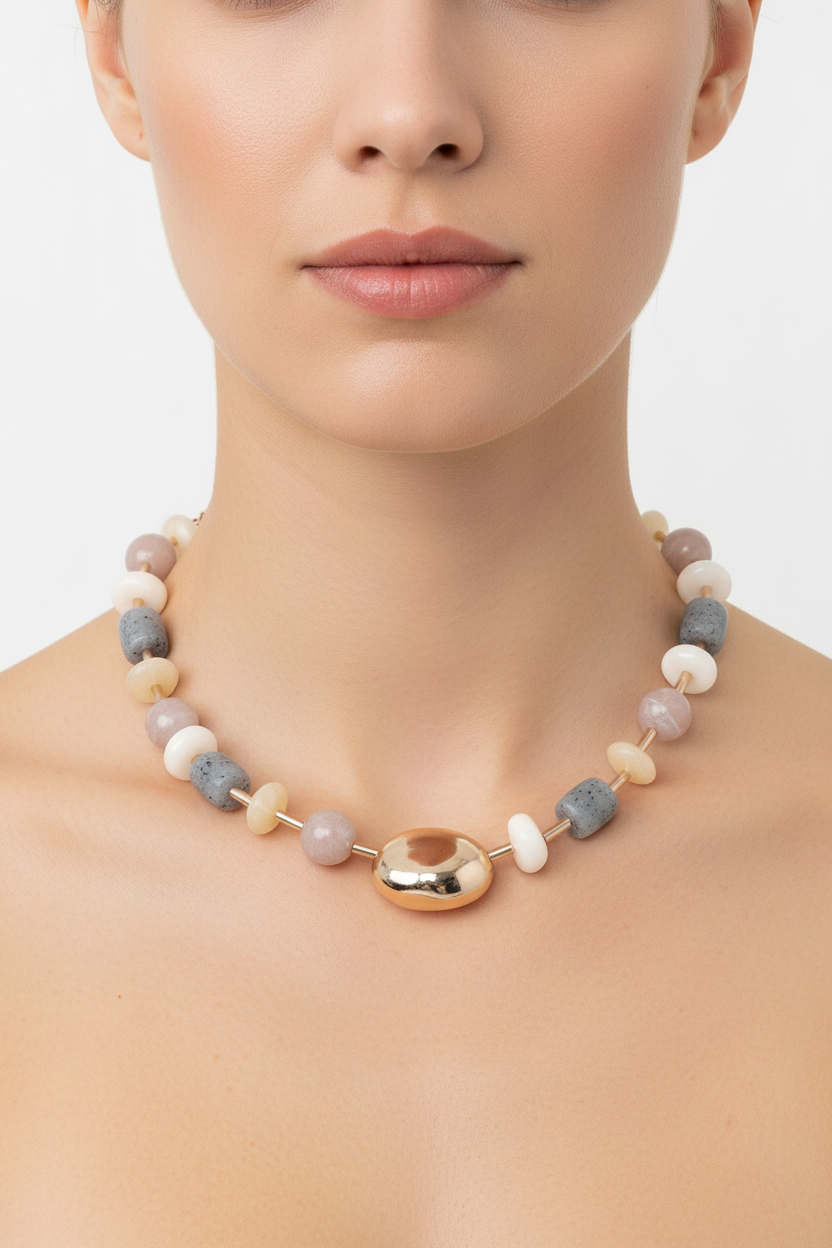 TRIBECA Multi-Stone Necklace