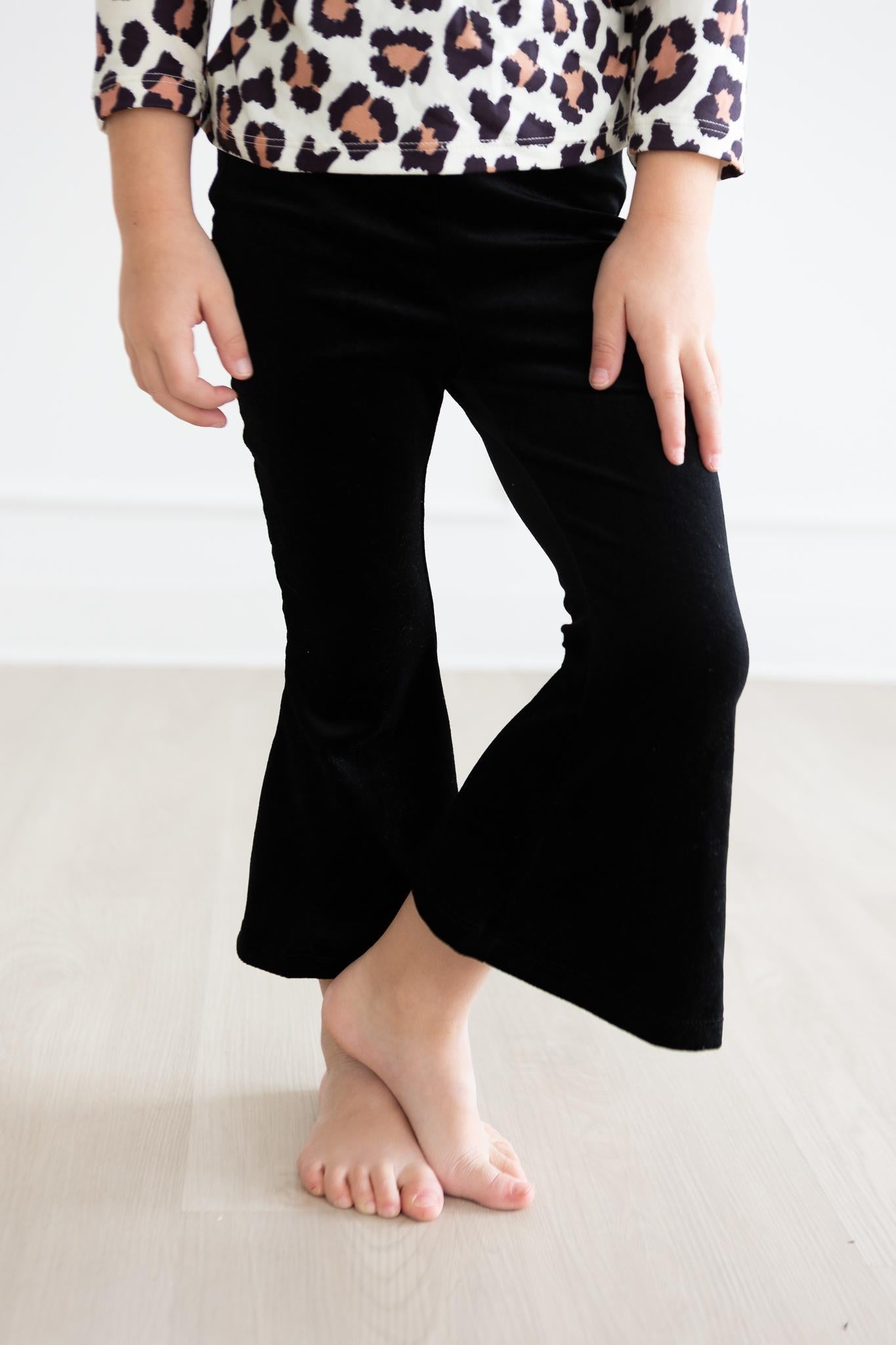 Black Velvet Pants
