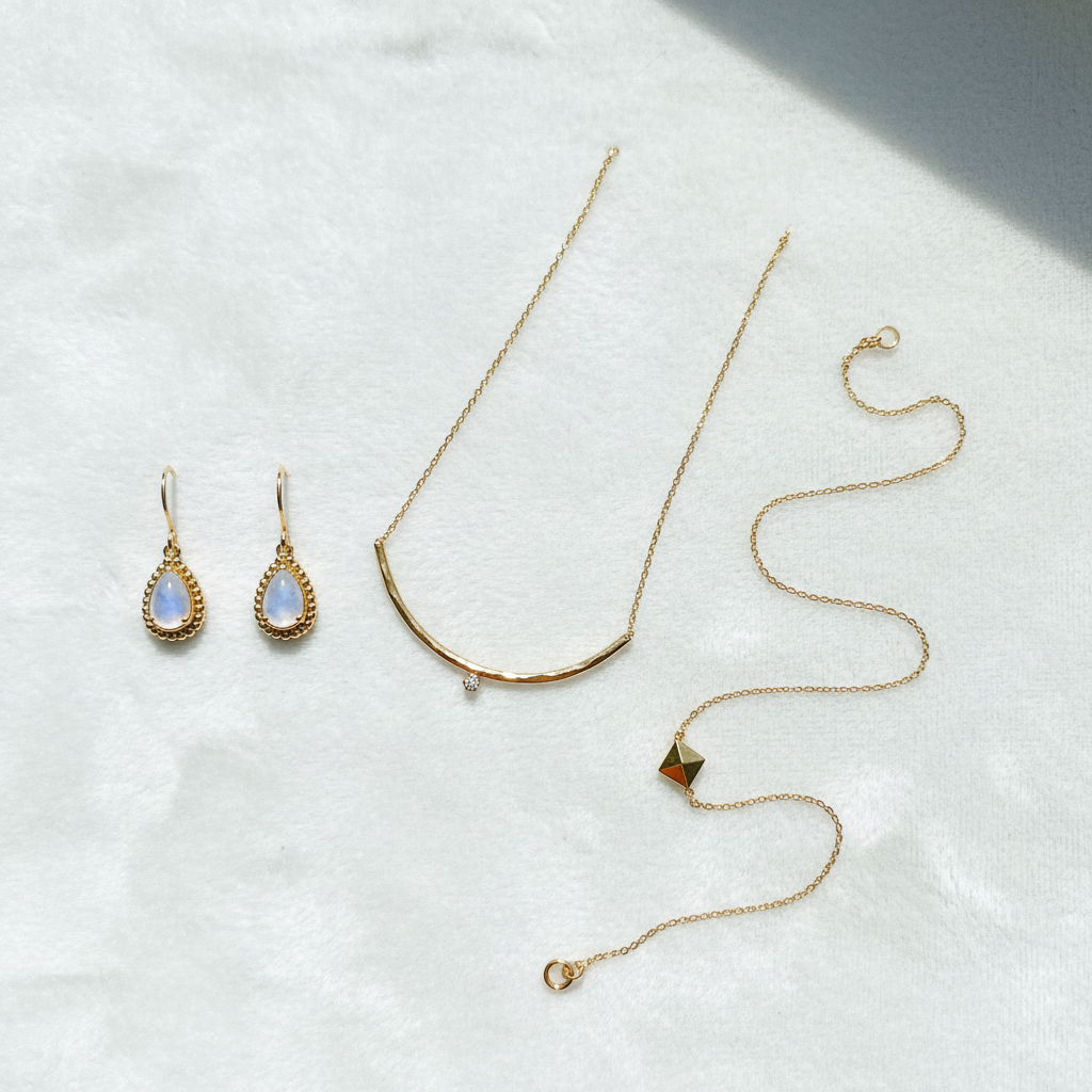 Jewelry Flat Lay