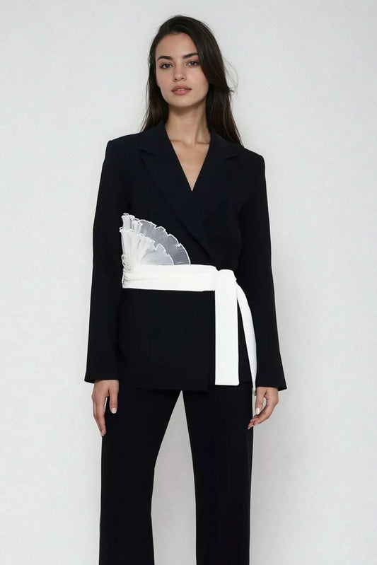 Roset Blazer with Belt
